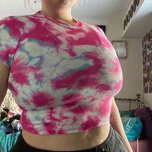 zumiez tie dye top